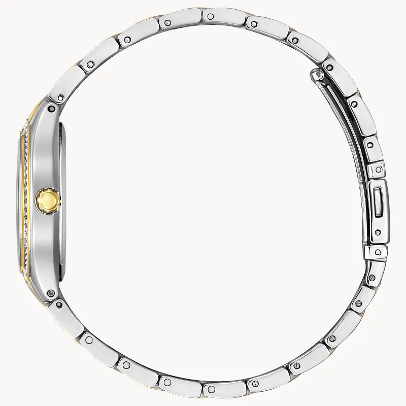 Silhouette Crystal Navy Dial Stainless Steel Bracelet FE1234 Silhouette Crystal Navy Dial Stainless Steel Bracelet FE1234